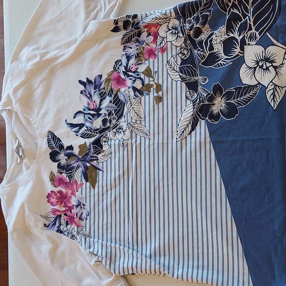 CJ Banks 3/4 Sleeve T-shirt 1x